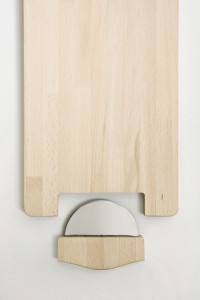 tagliere design mezzaluna cucina