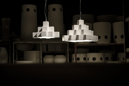 lampada in ceramica