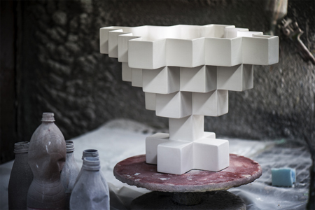 lampada in ceramica