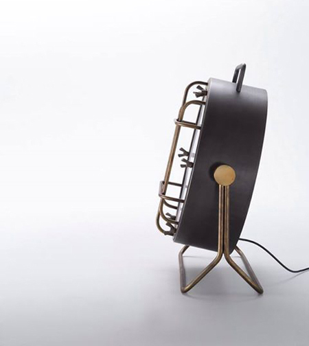 Lampada da terra Cantiere
