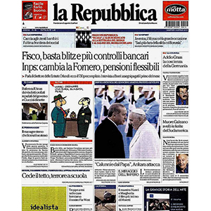 La Repubblica 15 Aprile 2015